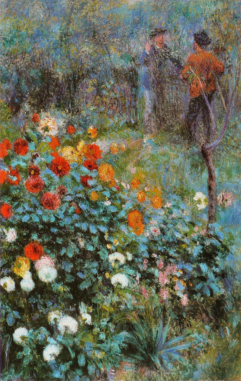 Cortot Street Garden tekijältä Pierre Auguste Renoir