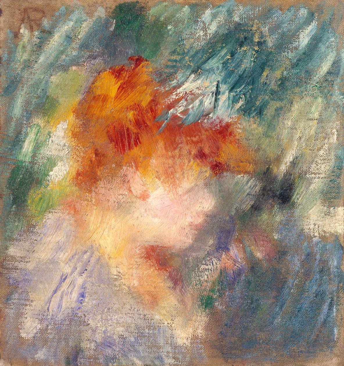 Jeanne Samary, 1878 tekijältä Pierre Auguste Renoir