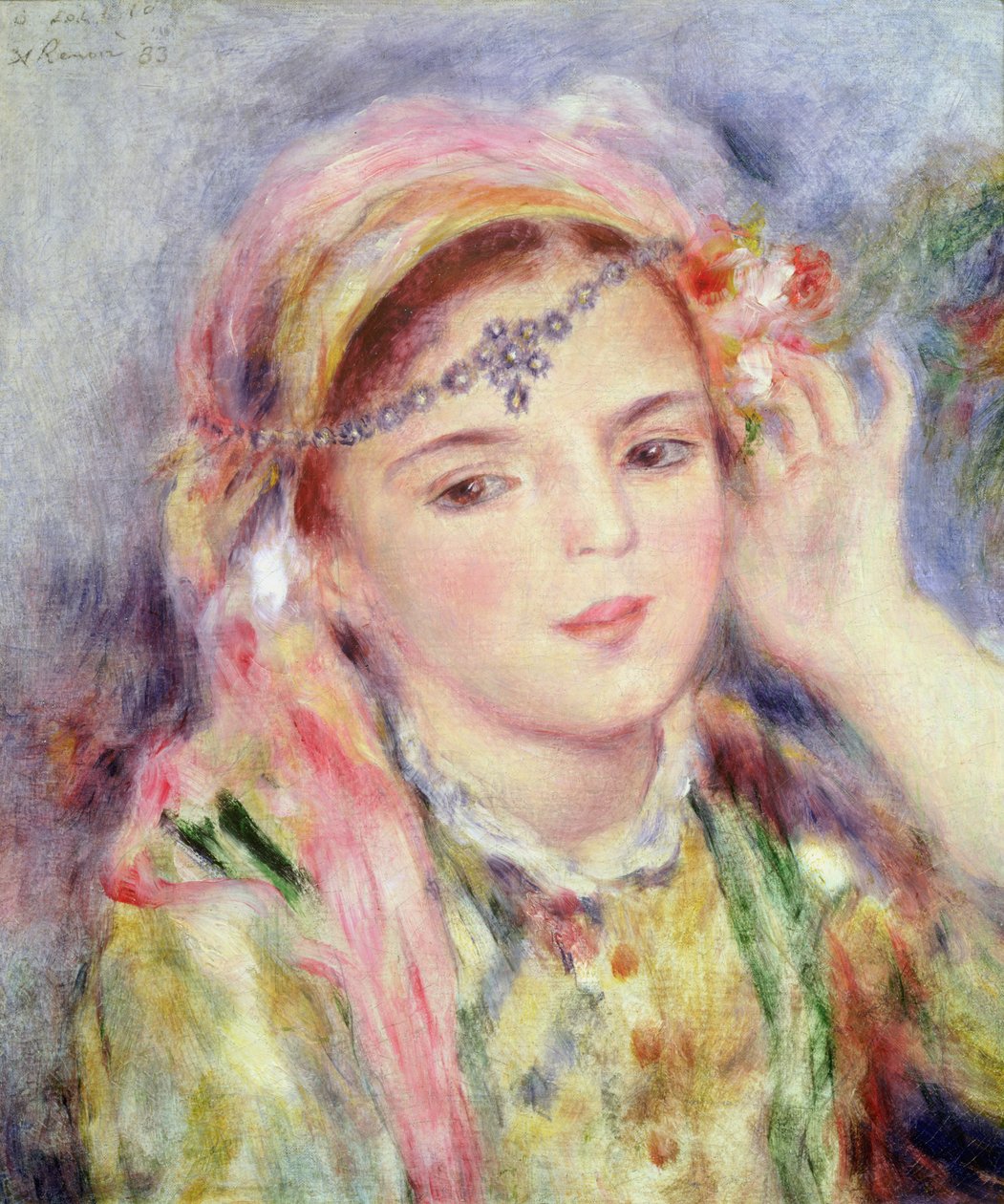 Algerialainen, 1883 tekijältä Pierre Auguste Renoir