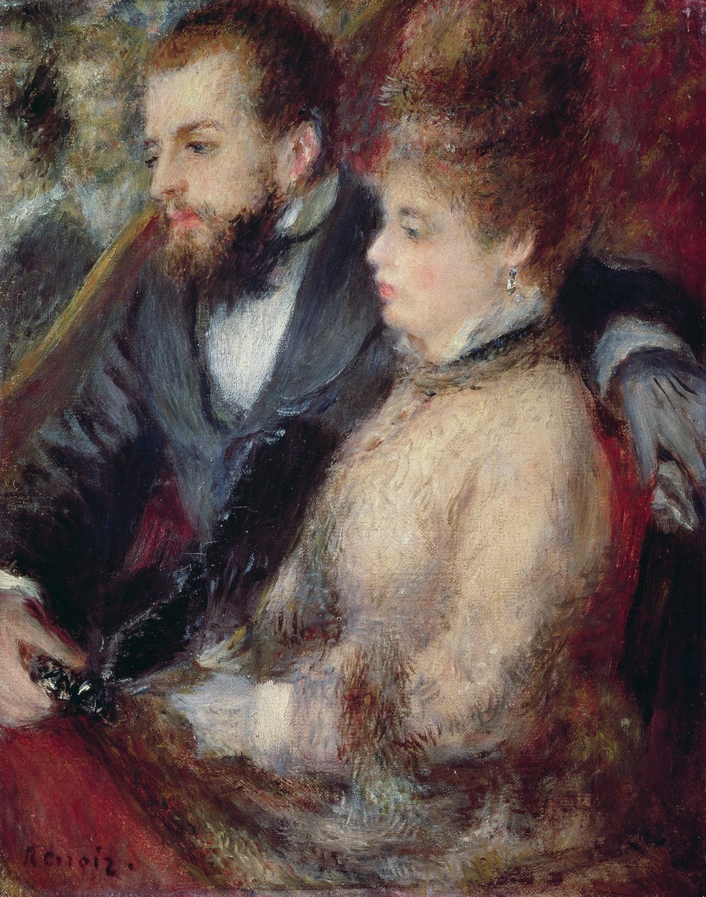 Lodge, 1873 tekijältä Pierre Auguste Renoir