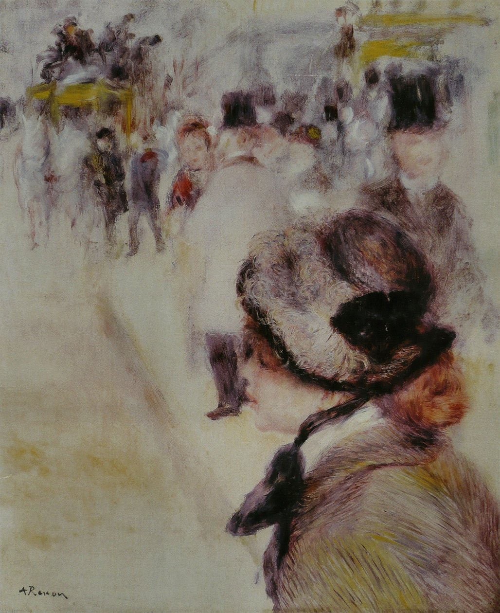 La Place Clichy tekijältä Pierre Auguste Renoir