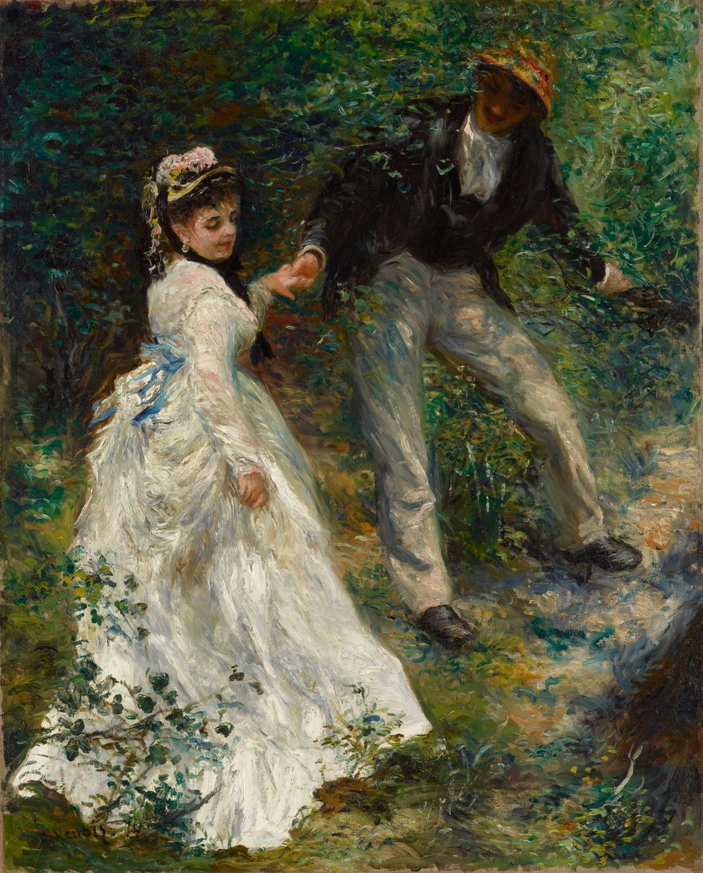La Promenade tekijältä Pierre Auguste Renoir