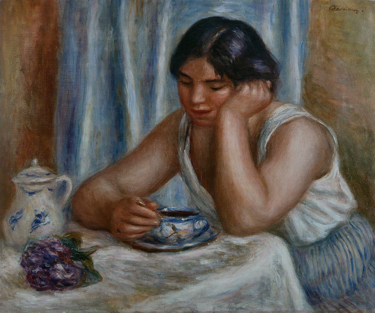 La Tasse de chocolat tekijältä Pierre Auguste Renoir