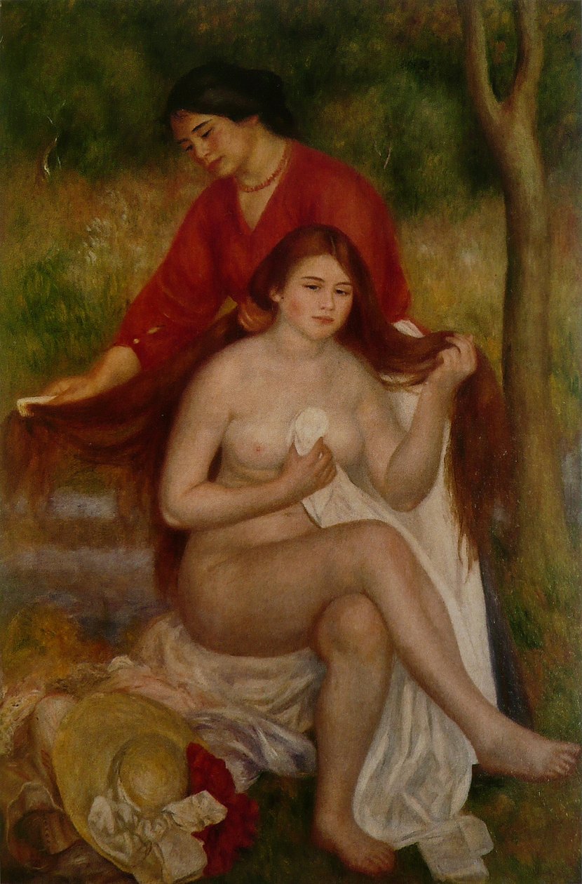 La Toilette tekijältä Pierre Auguste Renoir
