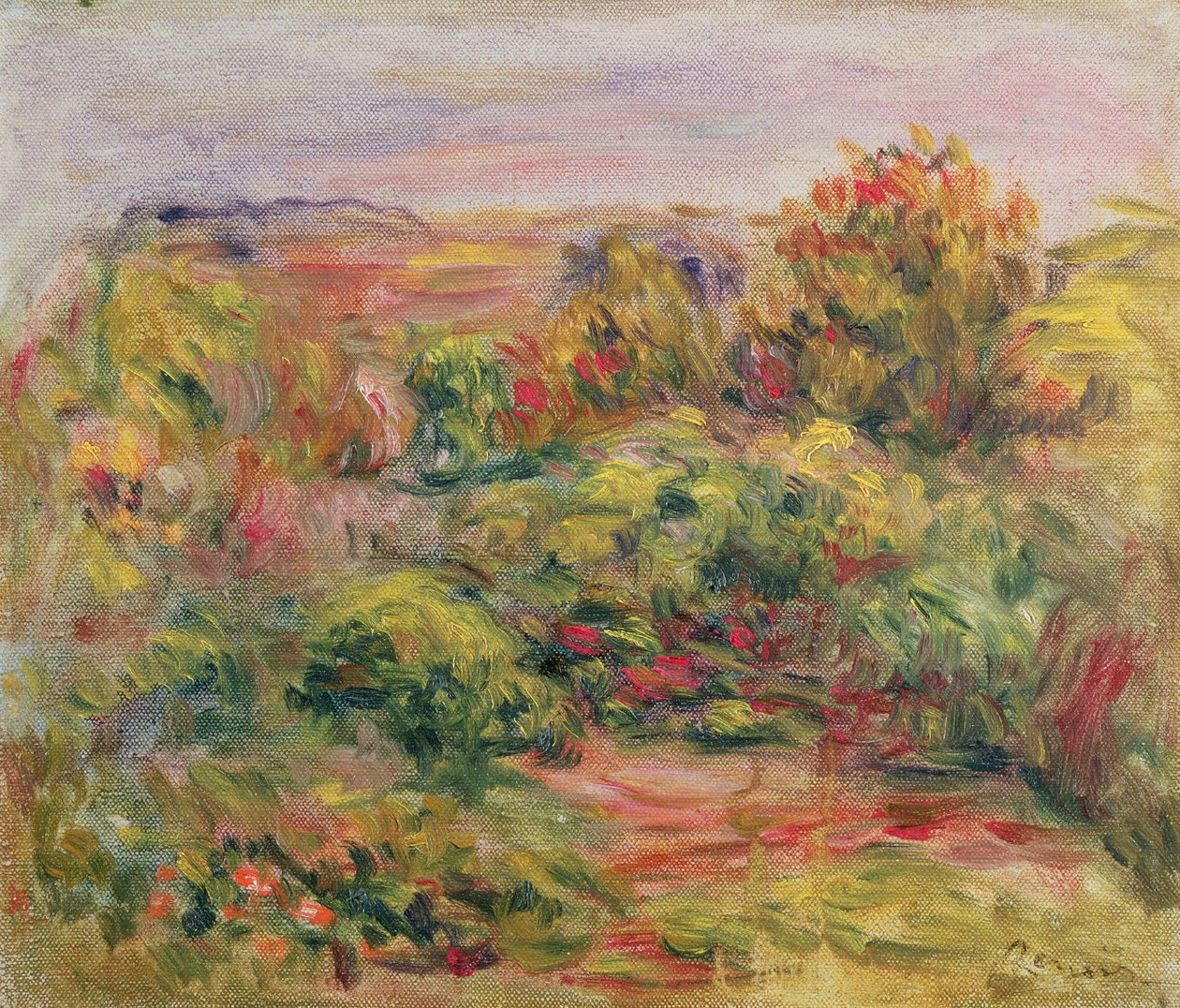 Maisema tekijältä Pierre Auguste Renoir