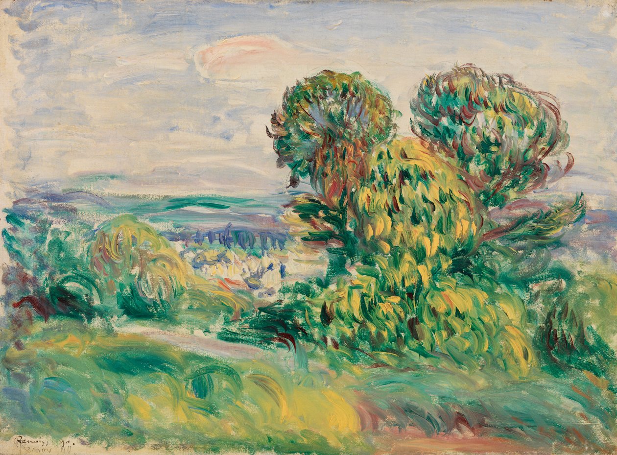 Maisema tekijältä Pierre Auguste Renoir