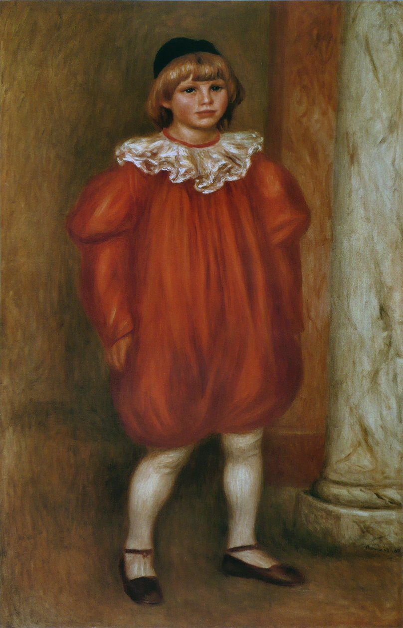 Le Clown (Claude Renoir) tekijältä Pierre Auguste Renoir