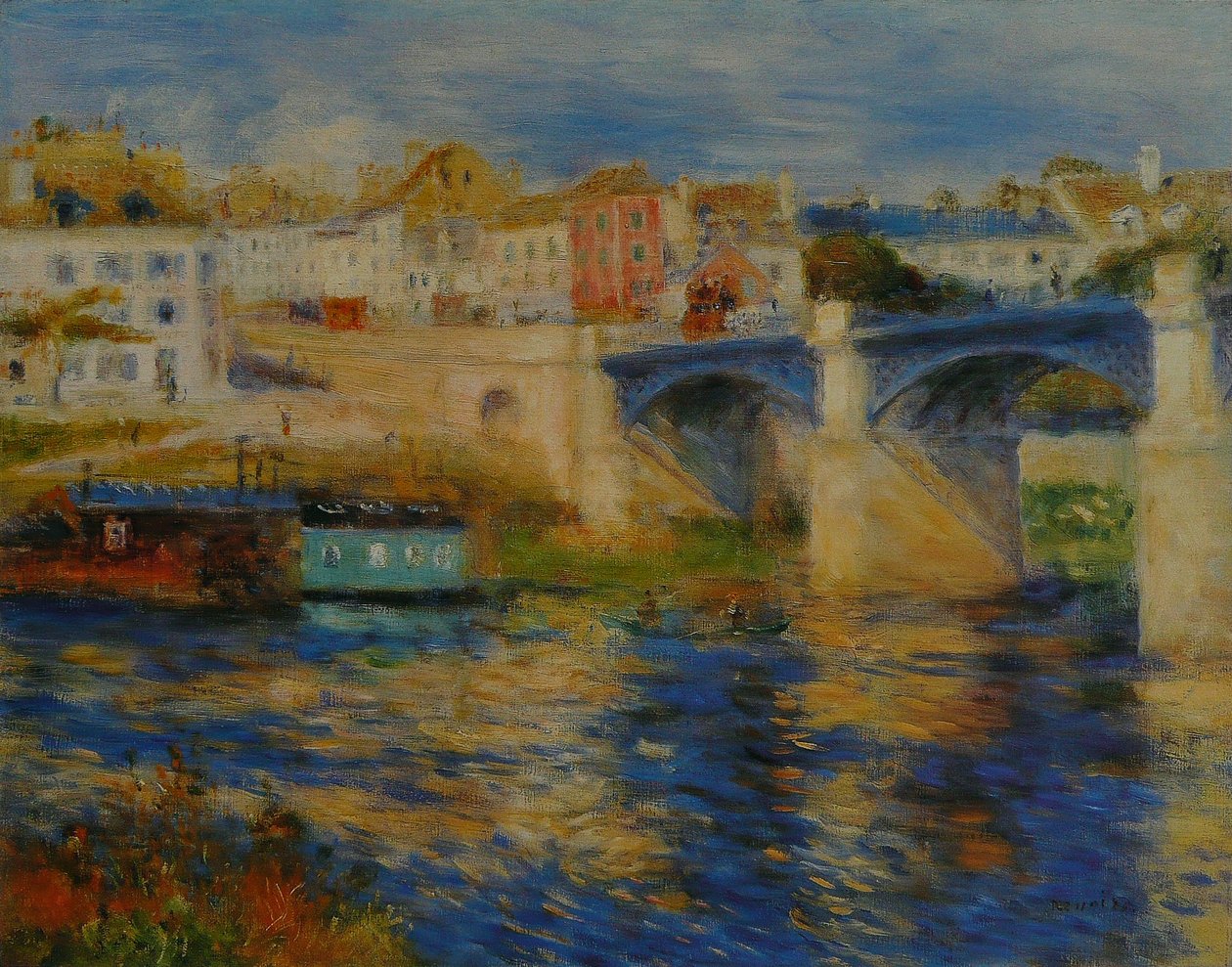 Le Pont de Chatou tekijältä Pierre Auguste Renoir