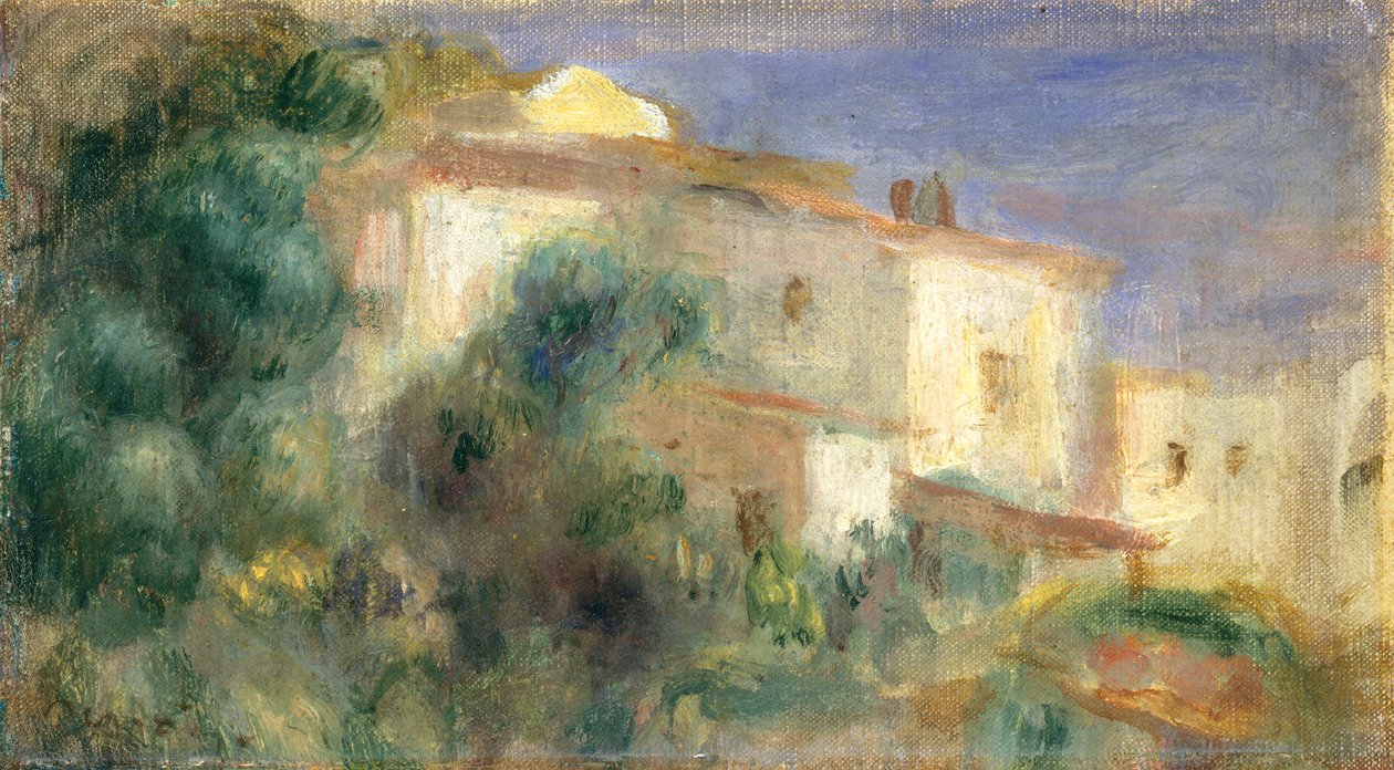 Posti, Cagnes, 1906-7 tekijältä Pierre Auguste Renoir