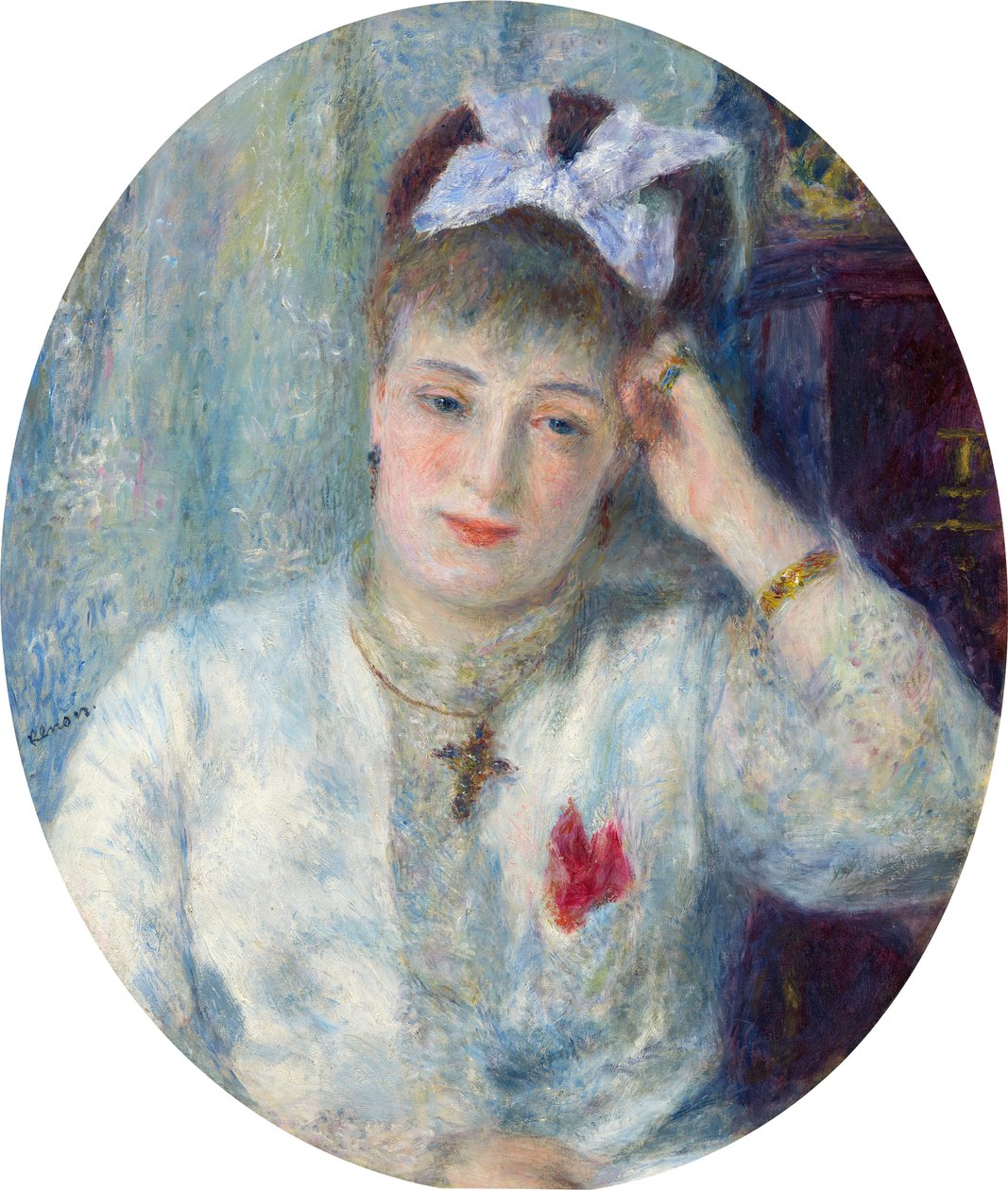 Marie Murer, 1877 tekijältä Pierre Auguste Renoir