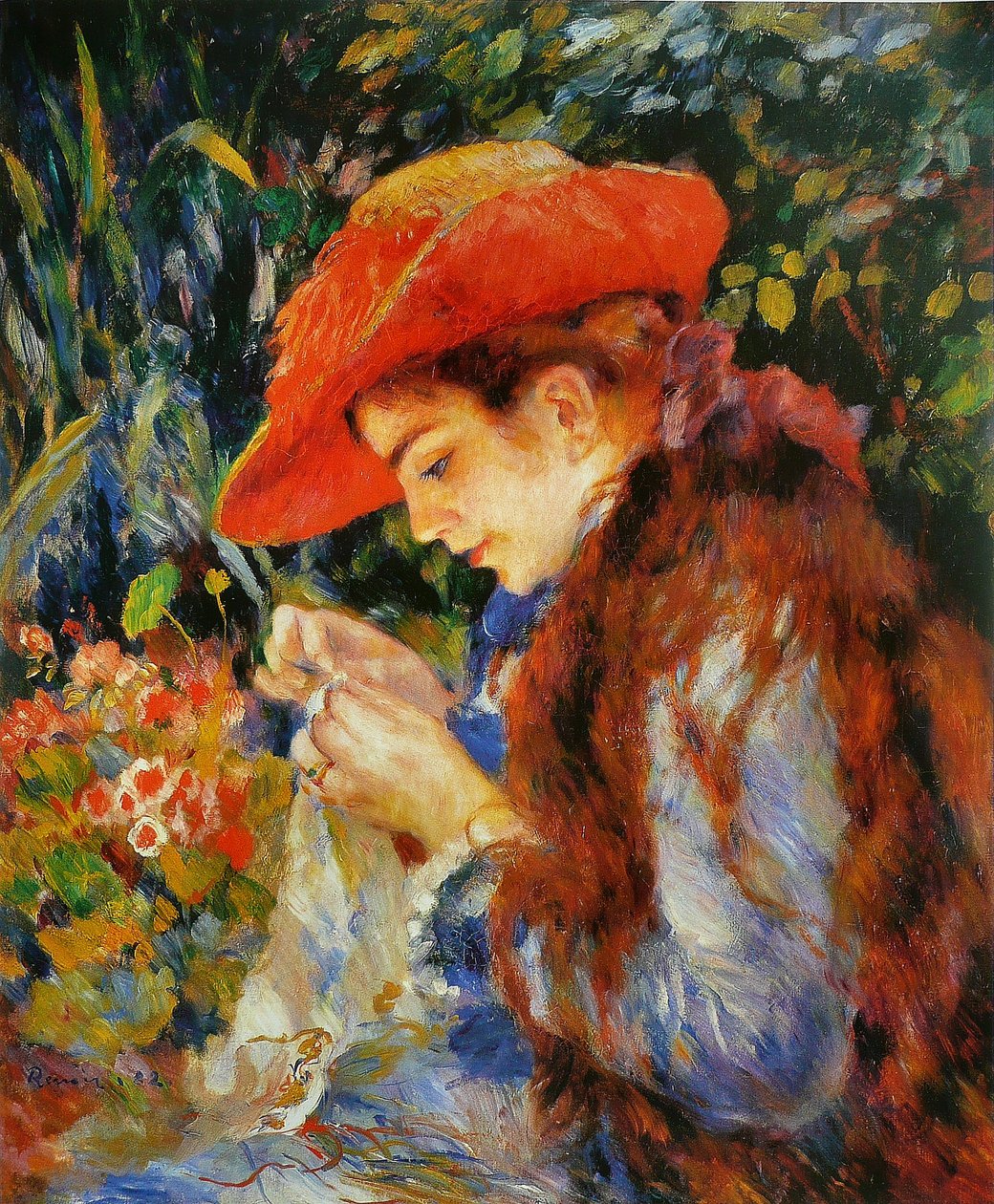 Marie-Thérèse Durand-Ruel tekijältä Pierre Auguste Renoir