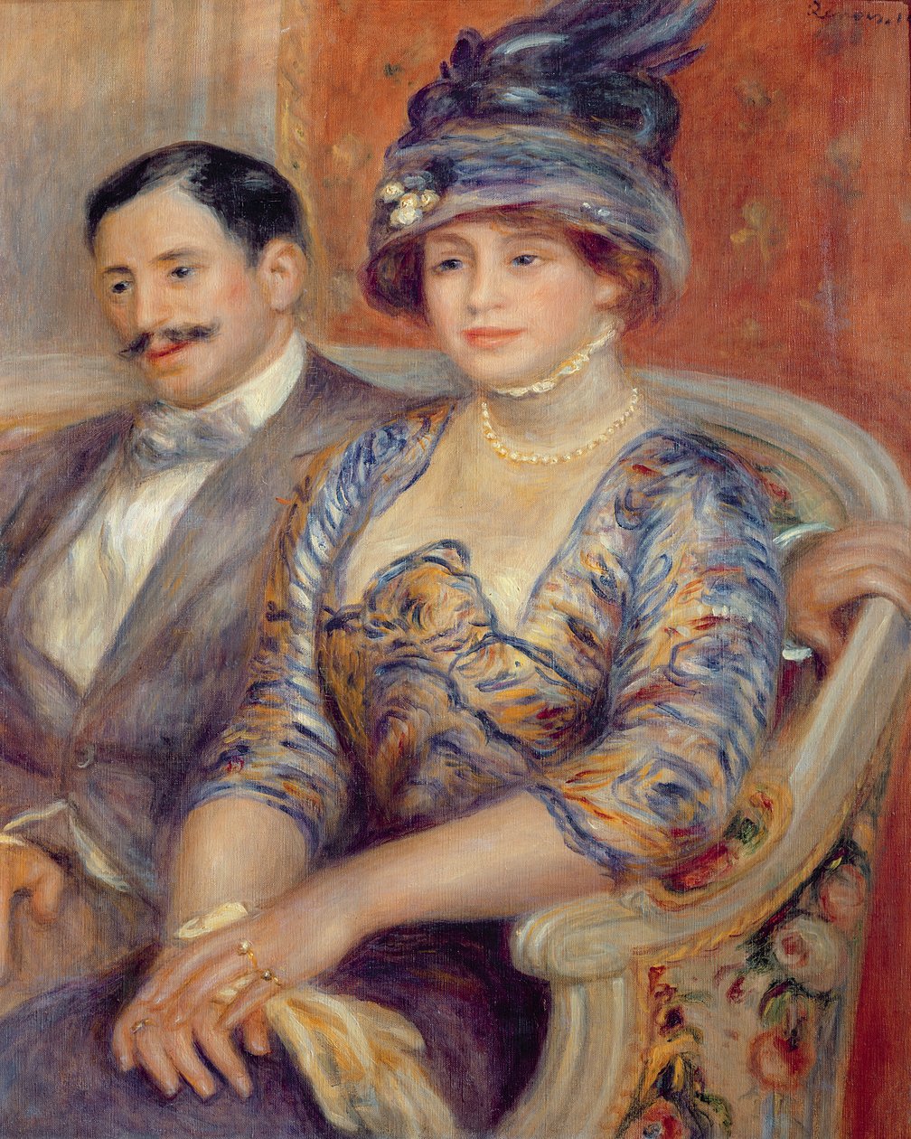 Monsieur et Madame Bernheim de Villers, 1910 tekijältä Pierre Auguste Renoir