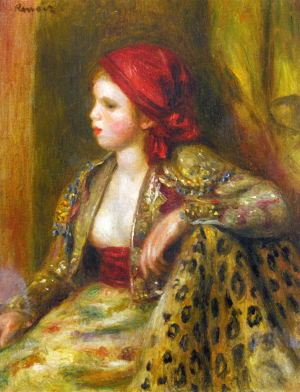 Odalisque tekijältä Pierre Auguste Renoir