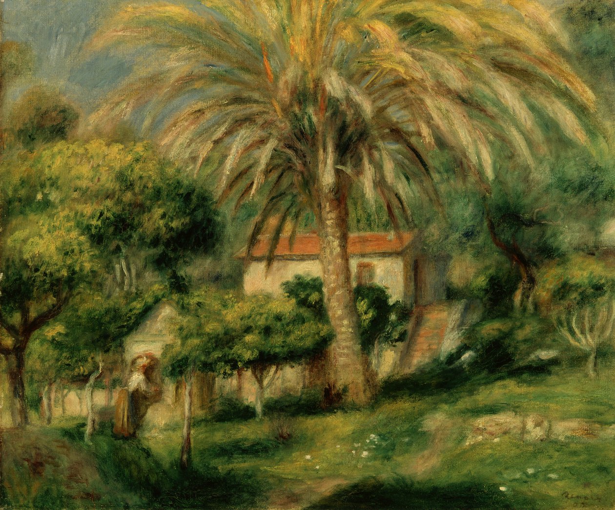 Palmut, 1902 tekijältä Pierre Auguste Renoir
