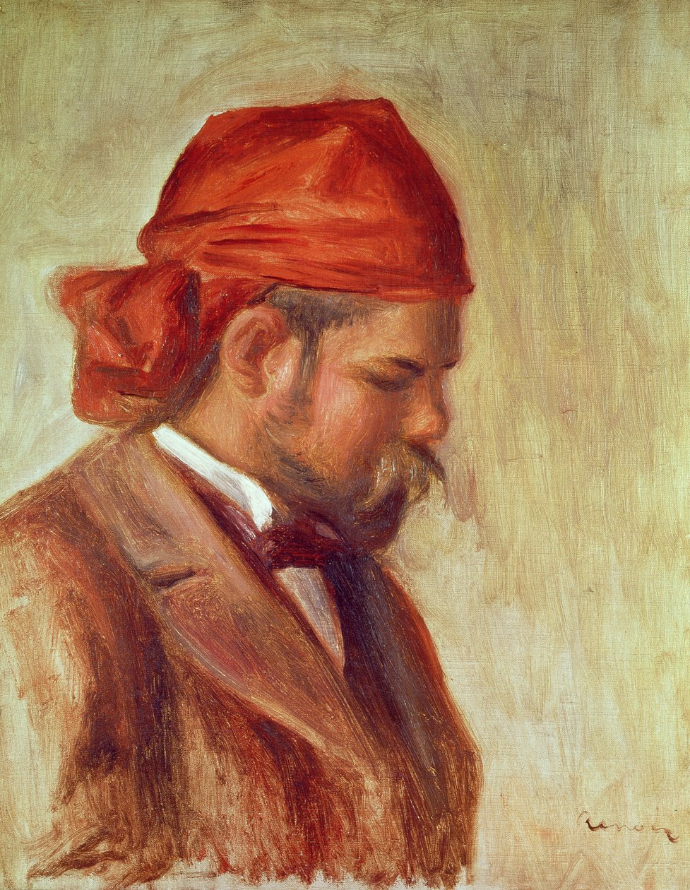 Ambroise Vollardin muotokuva (1868-1939) tekijältä Pierre Auguste Renoir