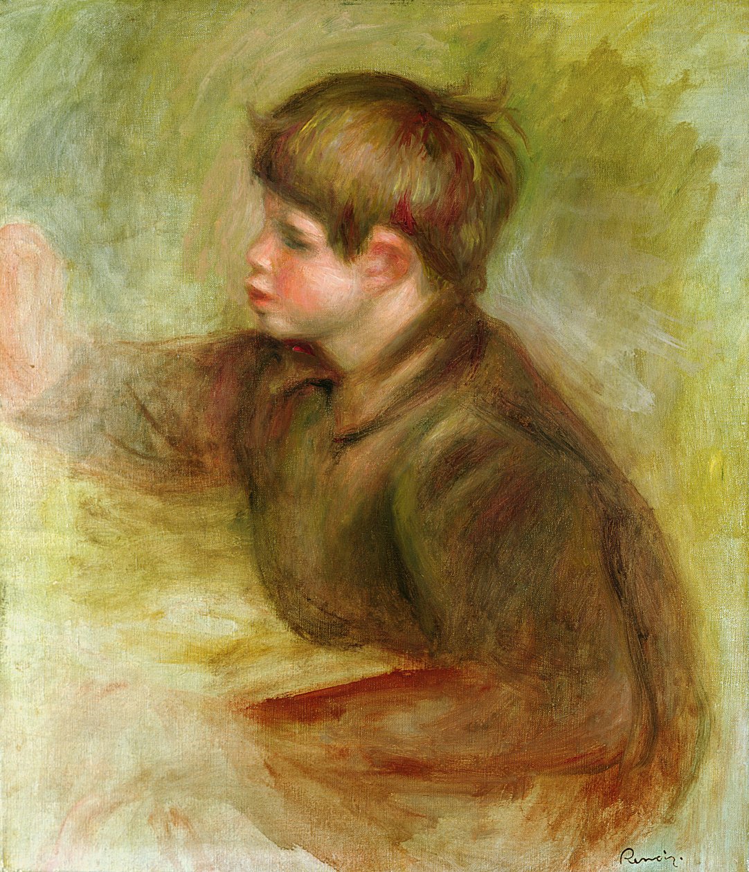 Cocon maalauksen muotokuva, n. 1910-1912 tekijältä Pierre Auguste Renoir