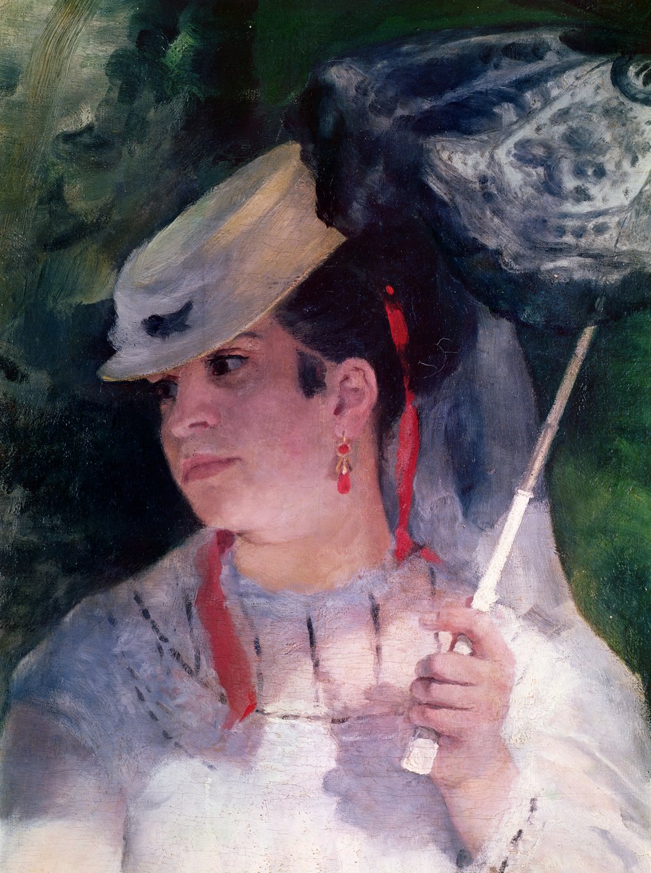 Lisen muotokuva, 1867 (yksityiskohta 30330) tekijältä Pierre Auguste Renoir
