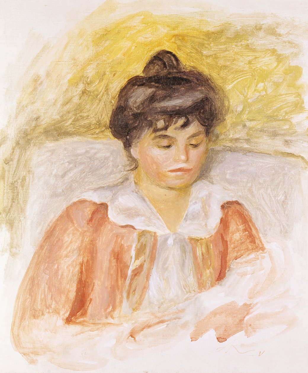 Madame Albert Andren muotokuva tekijältä Pierre Auguste Renoir