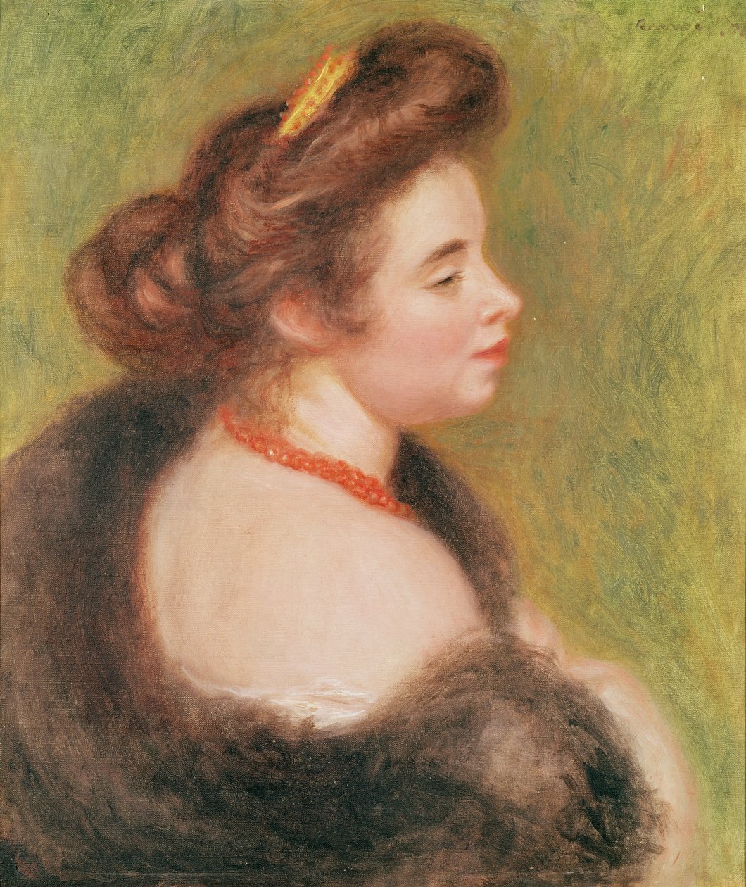 Madame Maurice Denisin muotokuva, 1904 tekijältä Pierre Auguste Renoir