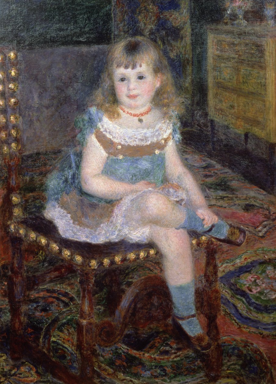 Mlle Georgette Charpentierin muotokuva, 1876 tekijältä Pierre Auguste Renoir