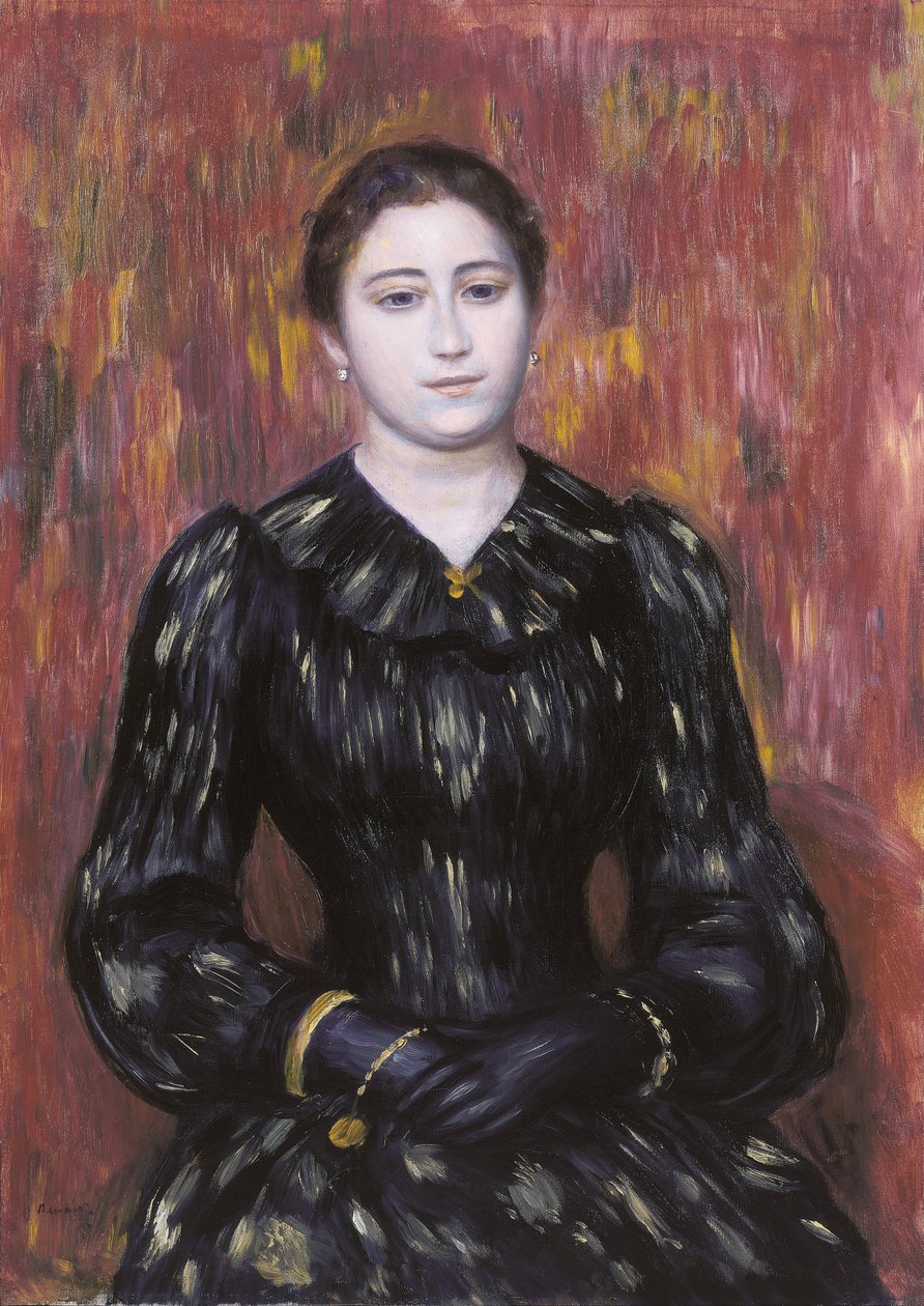 Ms Paulin muotokuva tekijältä Pierre Auguste Renoir