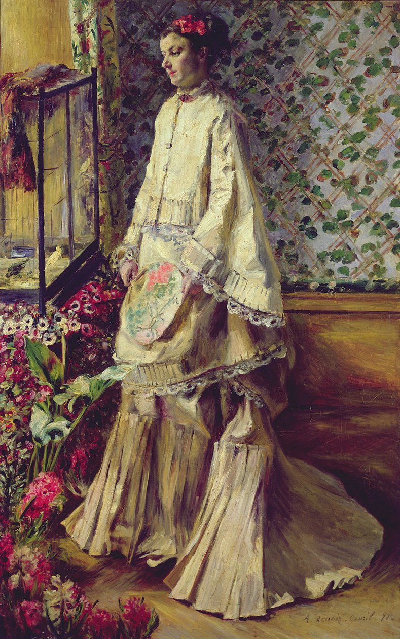 Rafan muotokuva, 1871 tekijältä Pierre Auguste Renoir