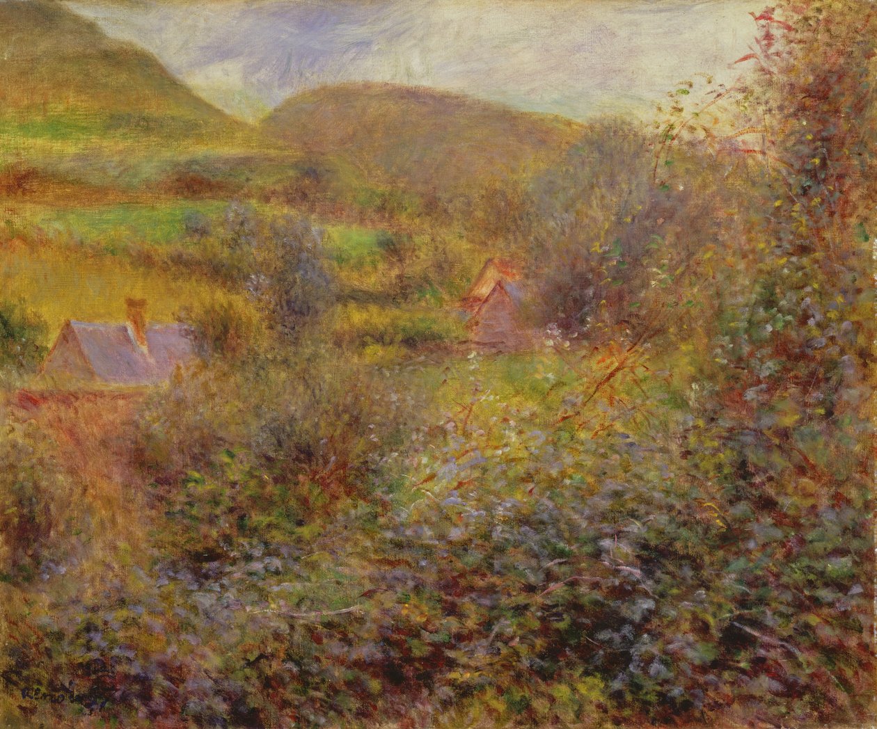 Pourville, 1878 tekijältä Pierre Auguste Renoir