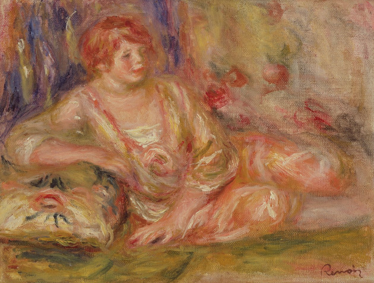 Makaava Odalisque tekijältä Pierre Auguste Renoir