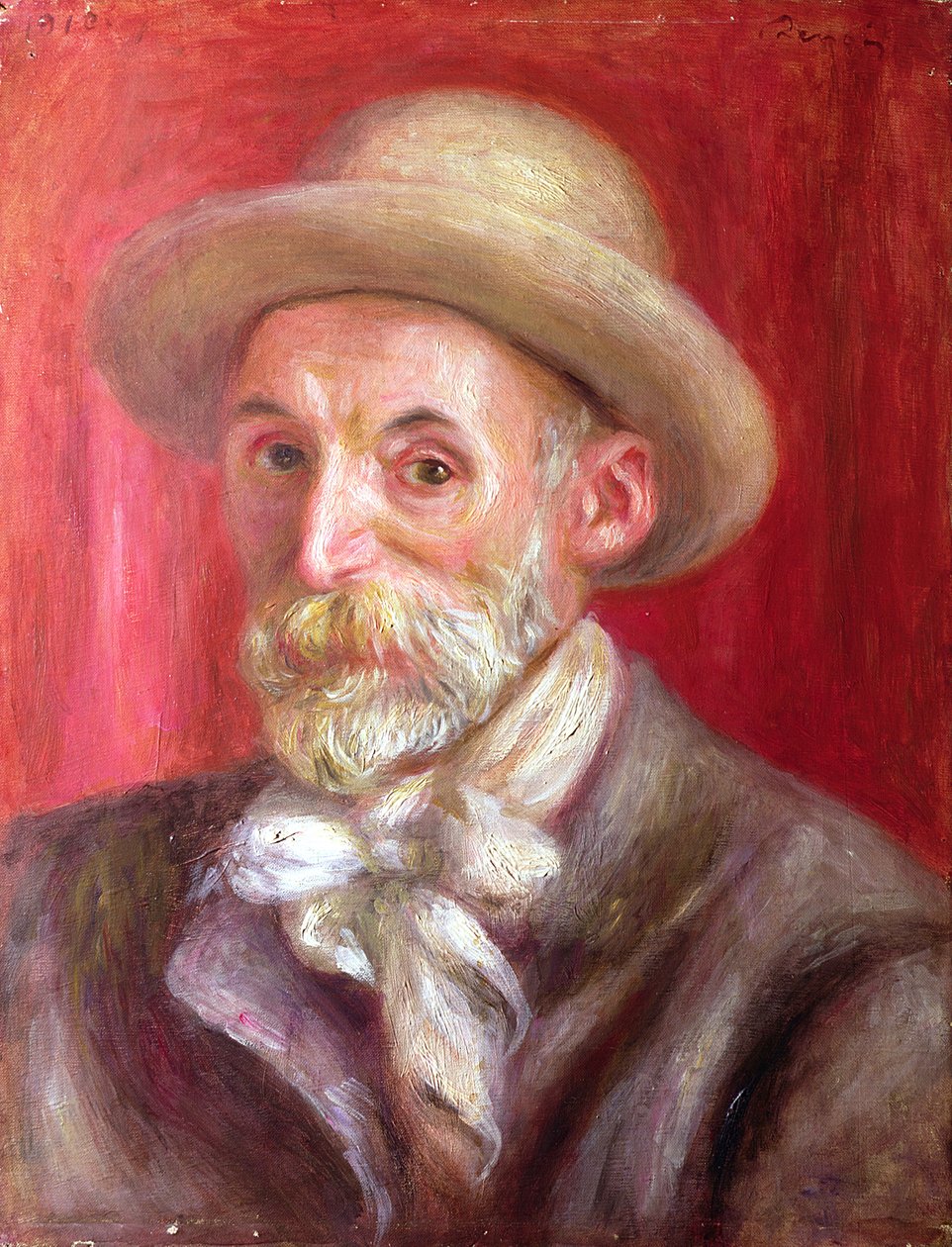 Omakuva, 1910 tekijältä Pierre Auguste Renoir