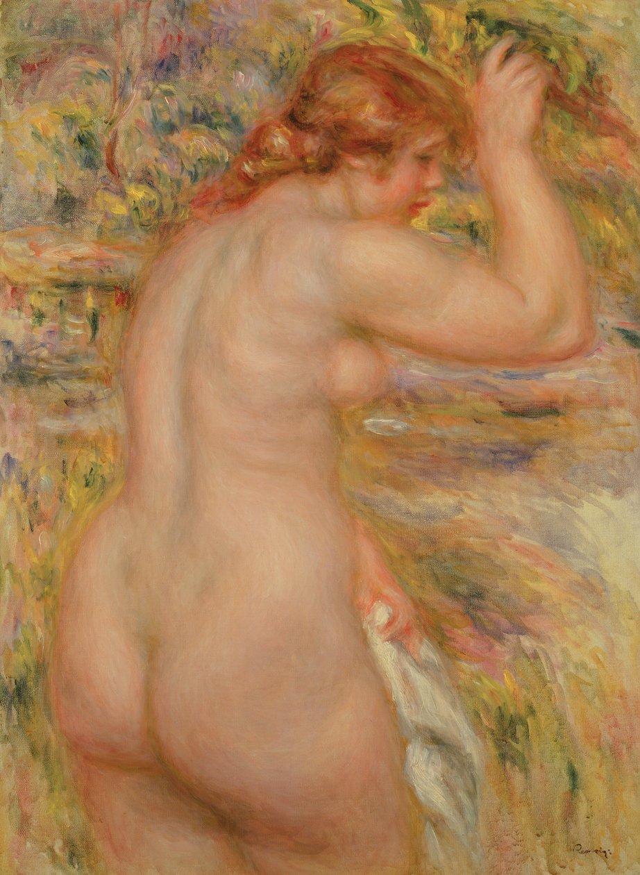 Seisova alaston tekijältä Pierre Auguste Renoir