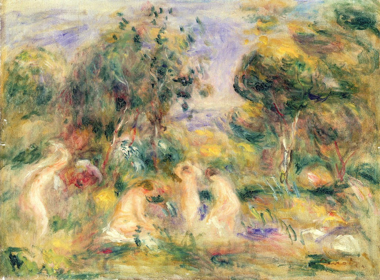 Uimarit tekijältä Pierre Auguste Renoir