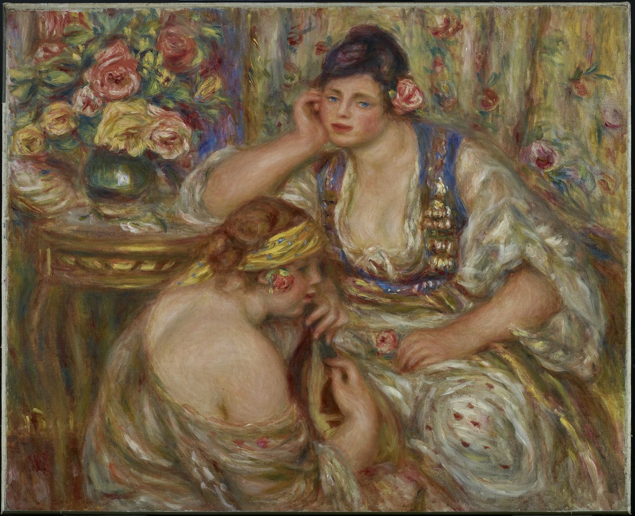 Huonekalut ja erilaiset esineet 1100- ja 1300-luvuilta tekijältä Pierre Auguste Renoir