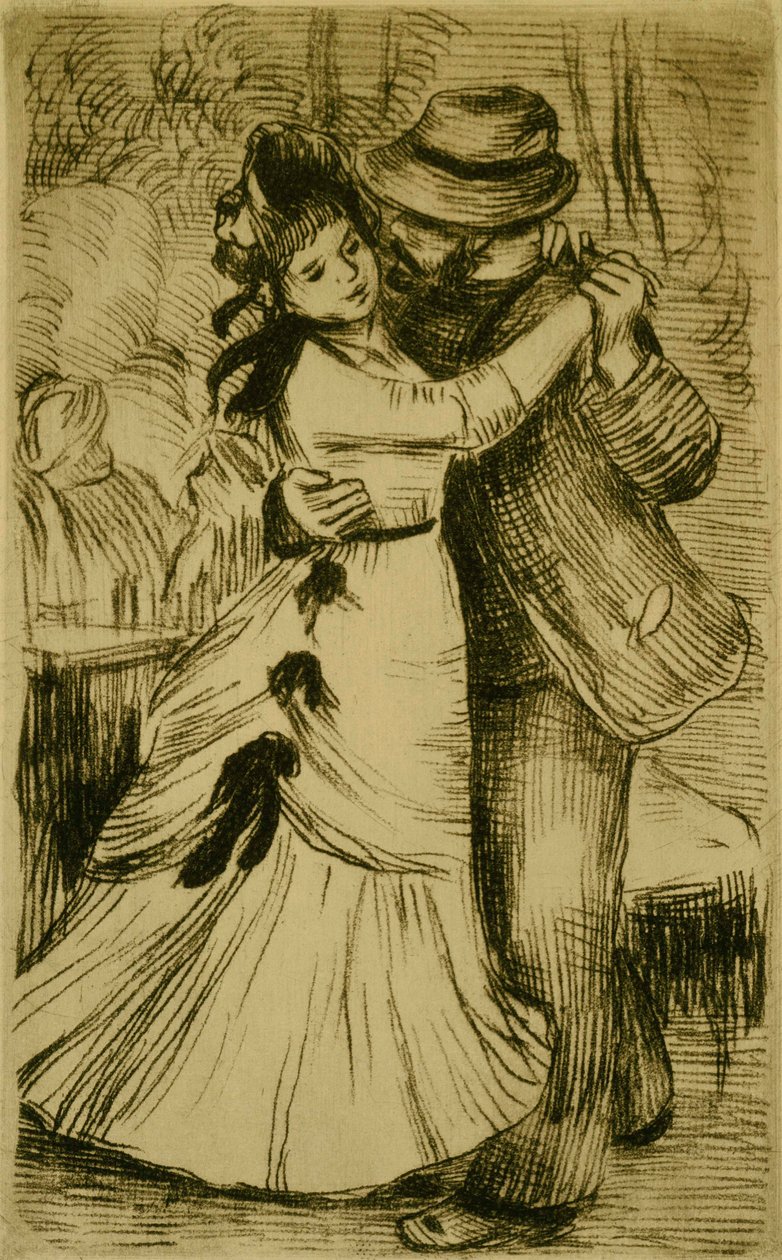 Tanssi maassa tekijältä Pierre Auguste Renoir