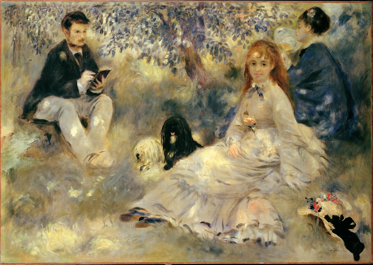 Henriot-perhe, n. 1871 tekijältä Pierre Auguste Renoir
