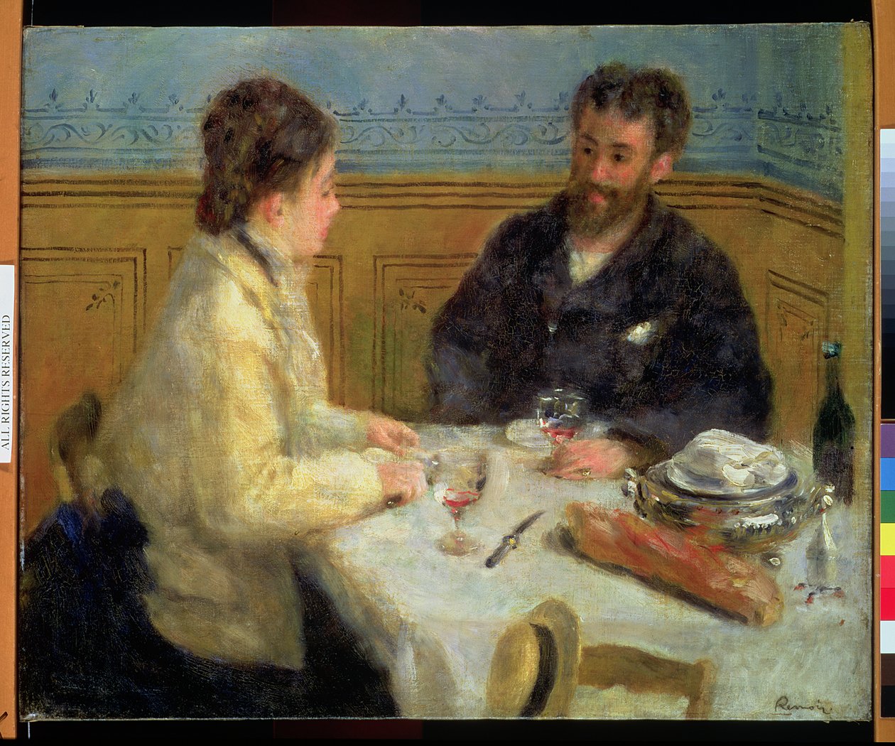 Lounas, noin 1879 tekijältä Pierre Auguste Renoir