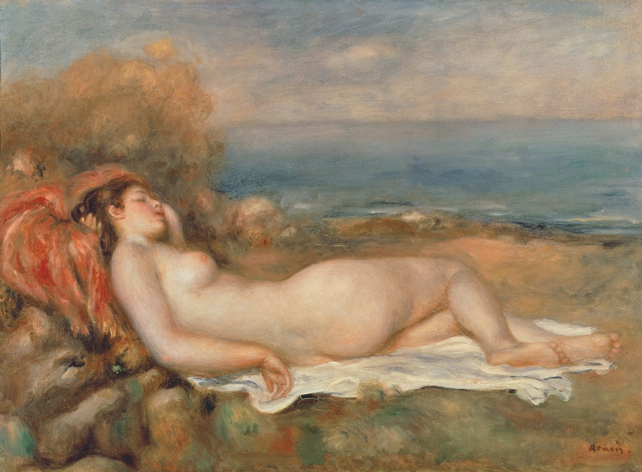 Alaston ruohikossa tekijältä Pierre Auguste Renoir