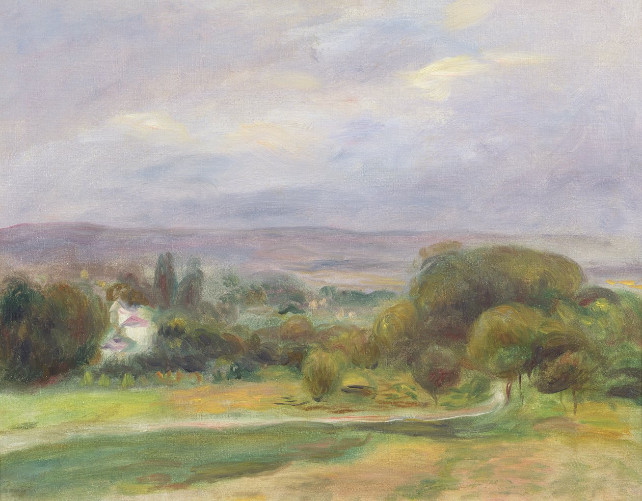 Polku, 1895 tekijältä Pierre Auguste Renoir
