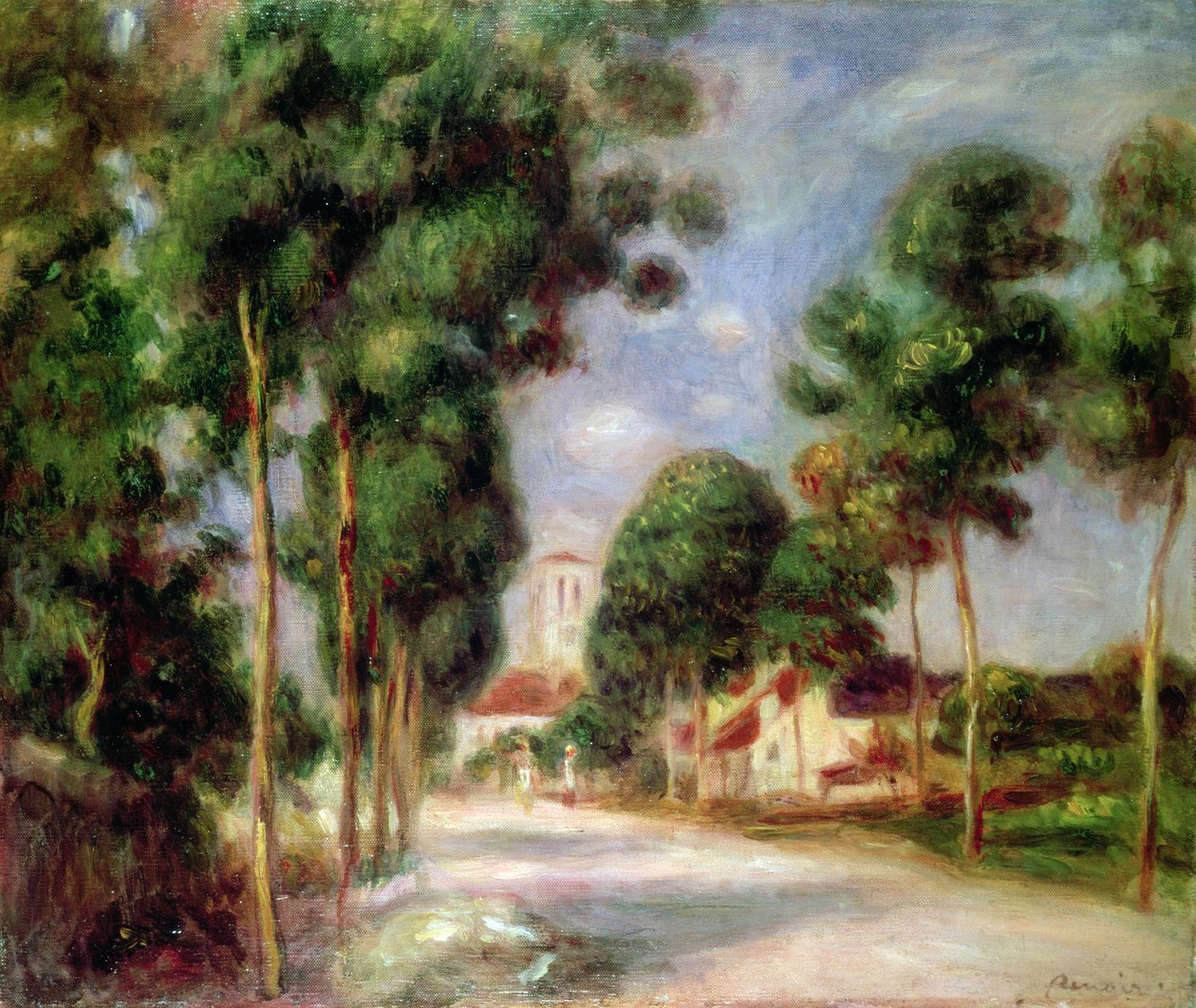 Tie Essoyesiin, 1901 tekijältä Pierre Auguste Renoir