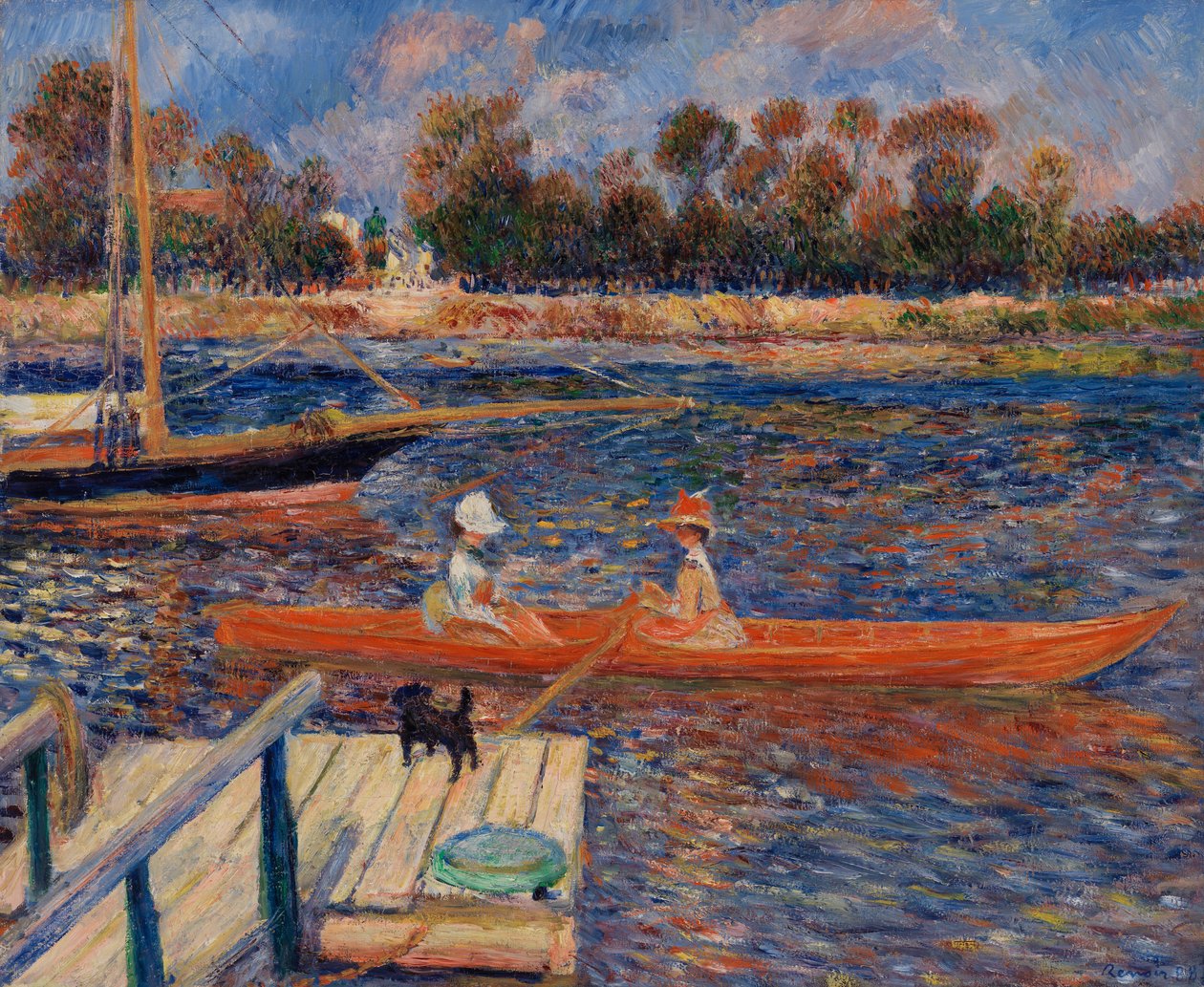 Seine Argenteuilissa tekijältä Pierre Auguste Renoir