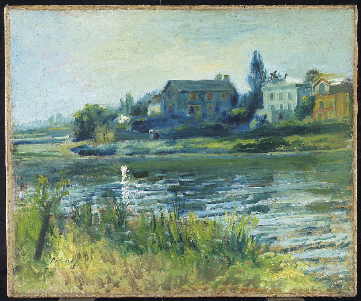 Seine Chatoussa, noin 1871 tekijältä Pierre Auguste Renoir