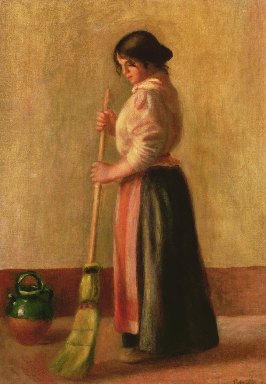 Lakaisukone, 1889 tekijältä Pierre Auguste Renoir