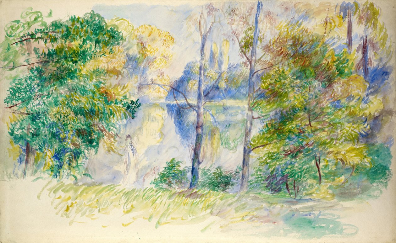 Näkymä puistoon tekijältä Pierre Auguste Renoir