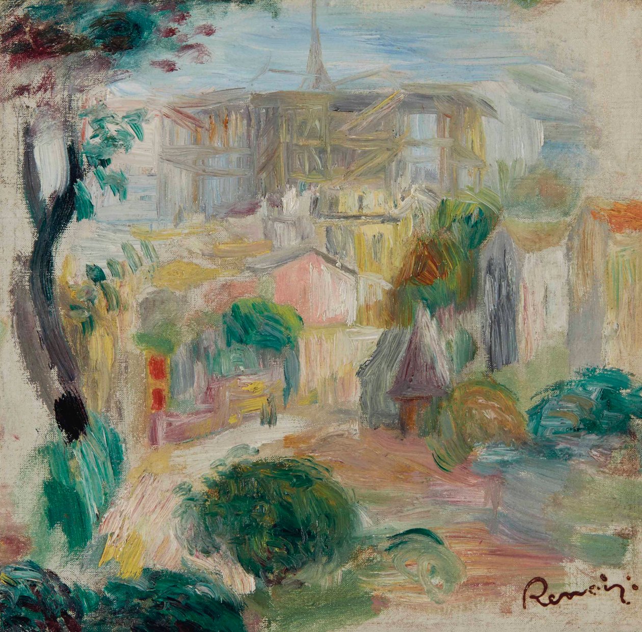 Vue du Sacré-Cœur tekijältä Pierre Auguste Renoir