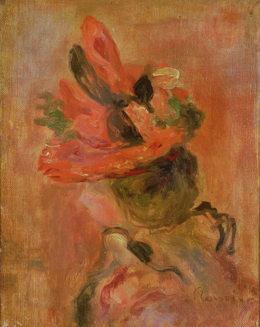Nainen hatussa tekijältä Pierre Auguste Renoir