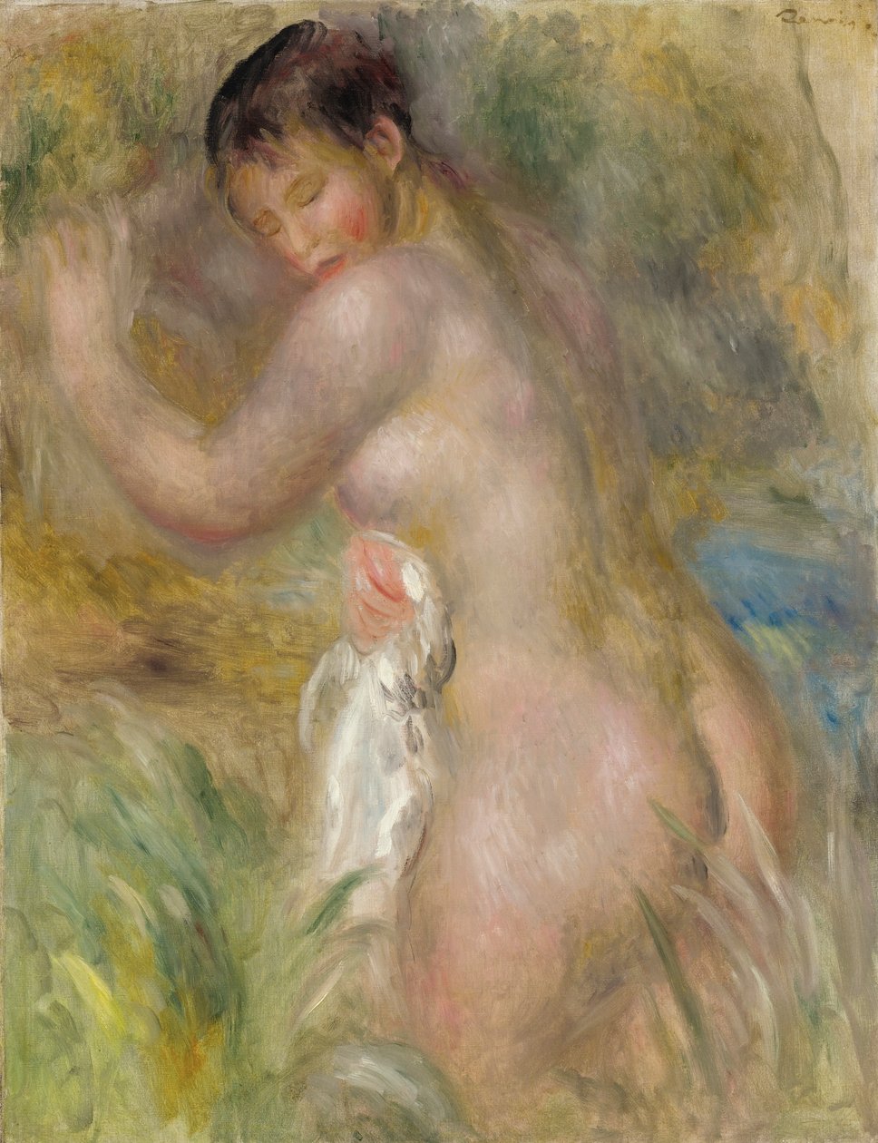 la baigneuse tekijältä Pierre Auguste Renoir