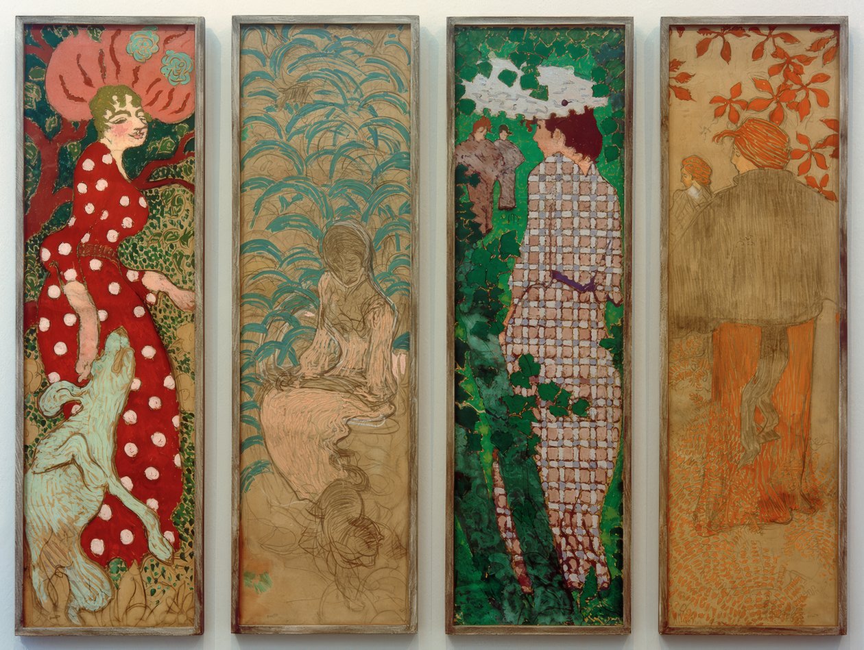 Frauen im Garten tekijältä Pierre Bonnard