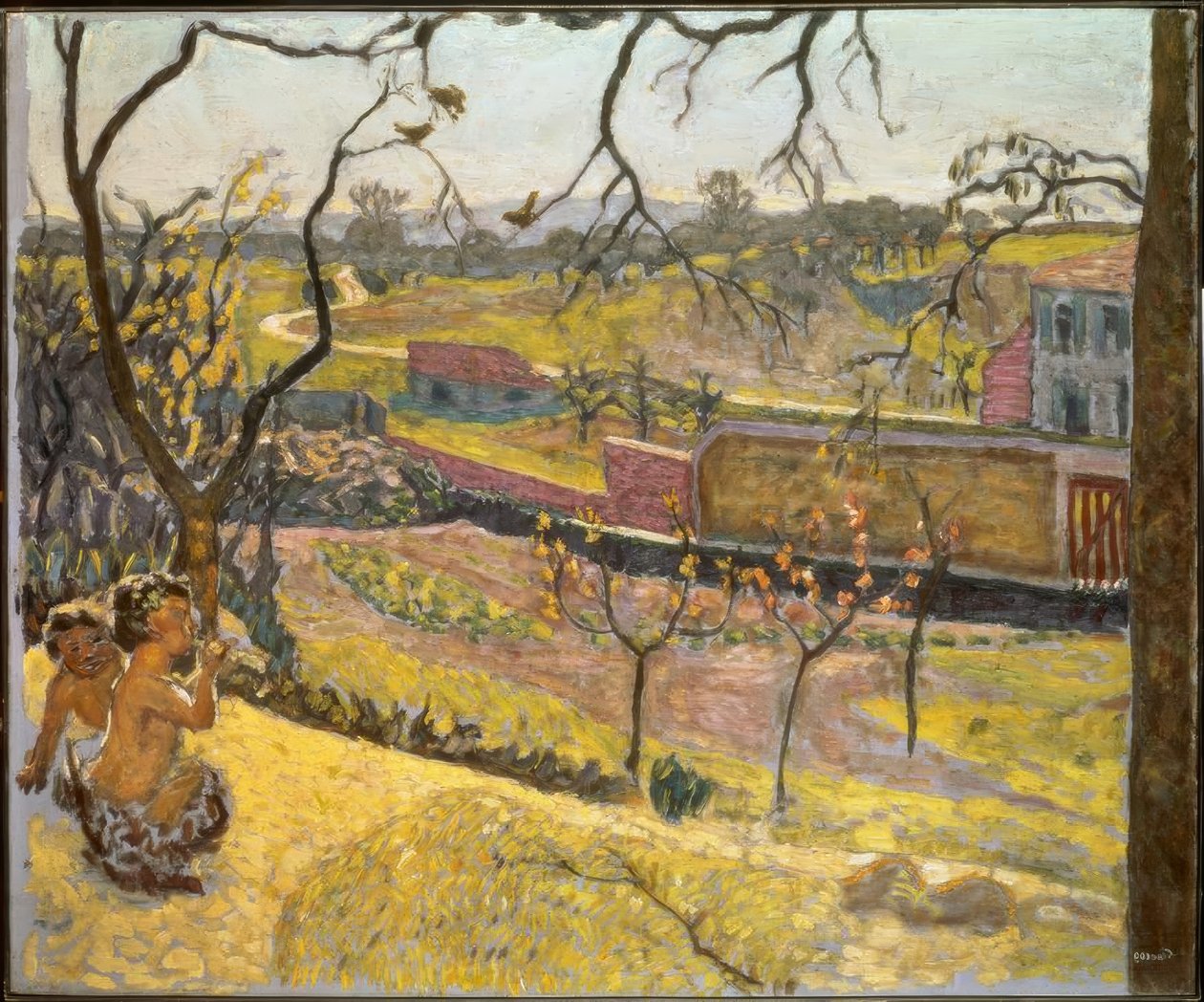 Frühlingsanfang. Kleine Faune tekijältä Pierre Bonnard
