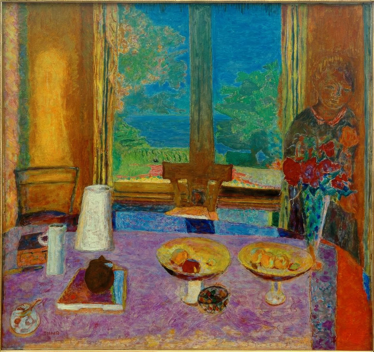 Grande Salle à manger sur le jardin tekijältä Pierre Bonnard
