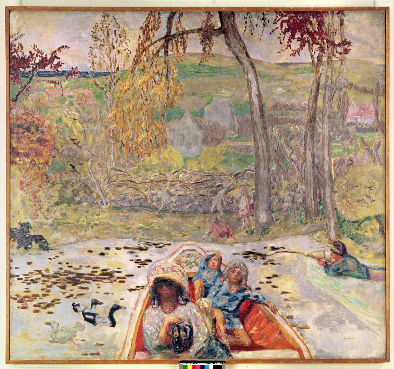 Veneessä, n. 1907 tekijältä Pierre Bonnard