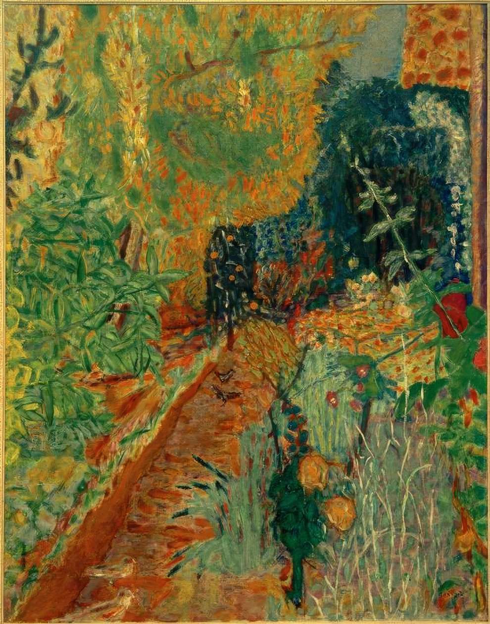 Le Jardin tekijältä Pierre Bonnard